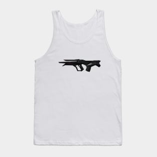 Araxys Bulldog Black Tank Top